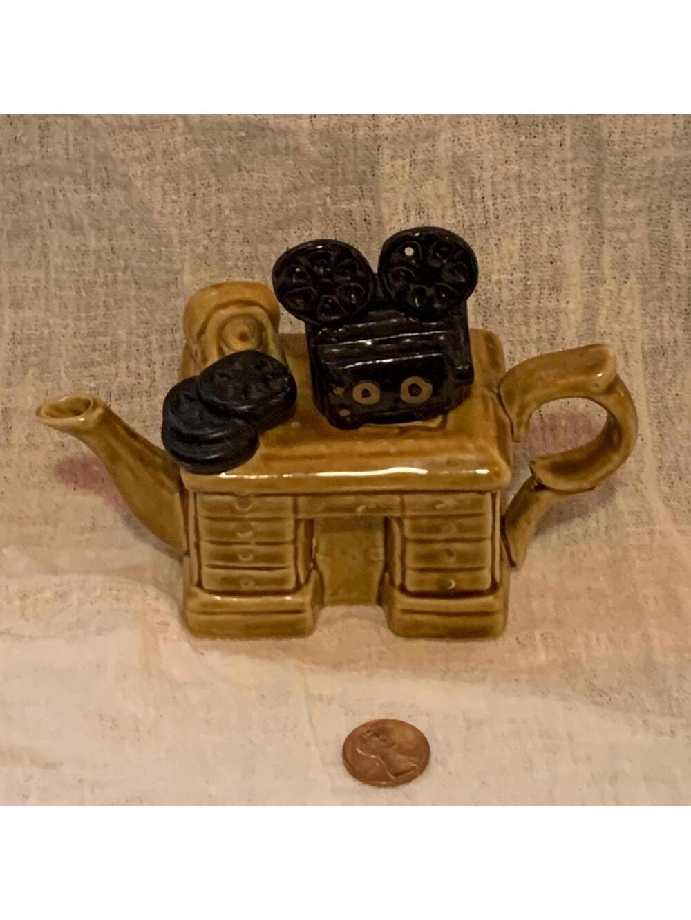 Miniature Projector and Film Teapot